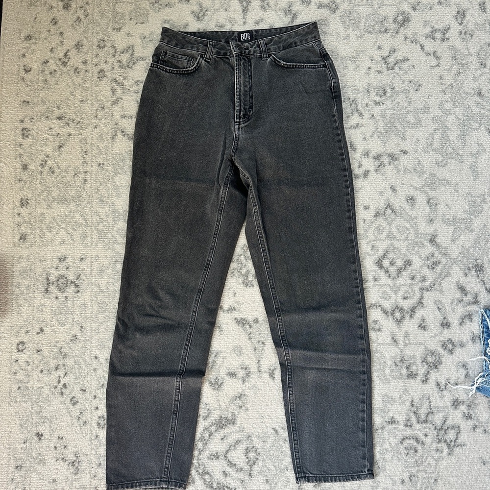 BDG Charcoal Straight Leg Jeans